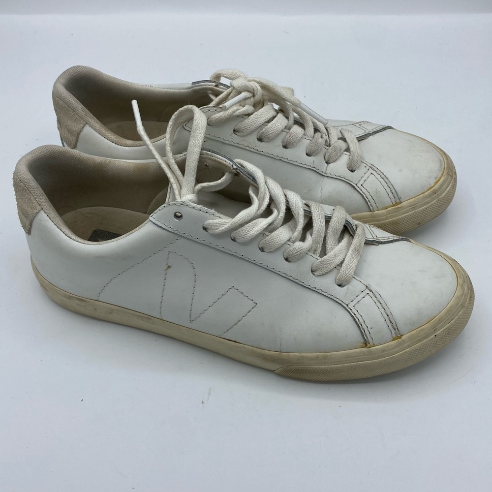 Veja Campo Leather‎ Natural White size 7 sneakers casual minimal neutral